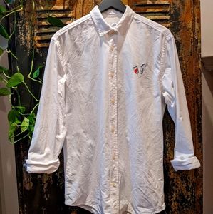 Frank & Oak Oxford Shirt w/embellishment